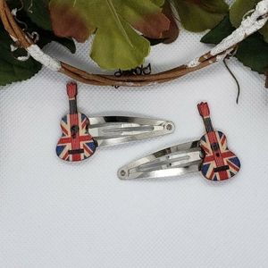Guitar Barrette "British Flag"